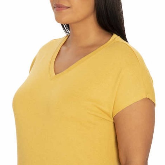 NWT Orvis Ladies' V-Neck Tunic Gold - Picture 4 of 5